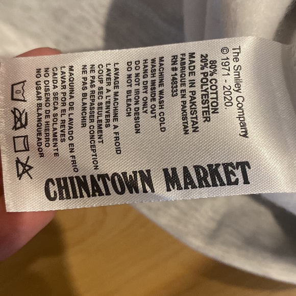 Chinatown Market Smiley Originals Hoodie - Picture 4 of 5